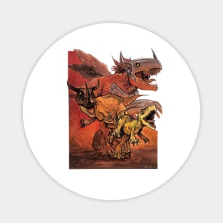 Evolution of Agumon Magnet